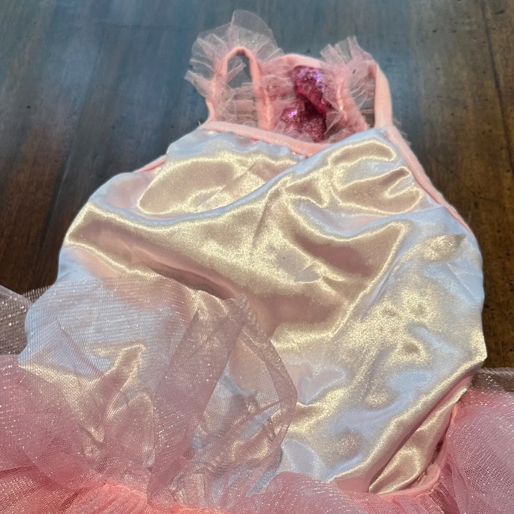 Sparkling Pink Dog Dress for Halloween